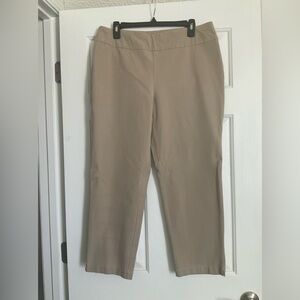 Chico's Classic Tan Ankle Pants
